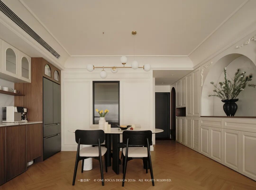 生活家° 轻法式与中古风相融居所改造等多个项目丨One Focus Design 一度经纬°-23