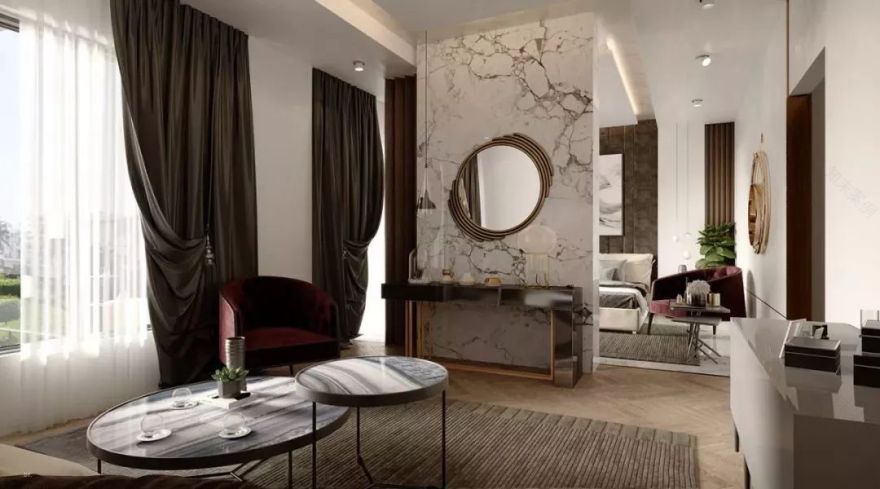 现代轻奢,温馨雅致的空间艺术-71