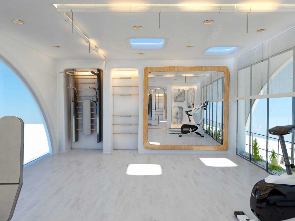 Dome Resort Gym - Utopia Hotel Design-5