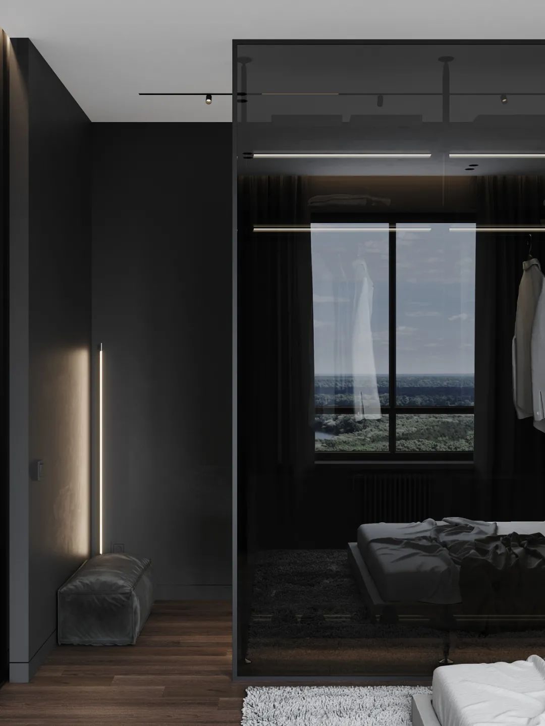 超大落地窗，全开放起居空间，这样的一居室，真的爱了！-32