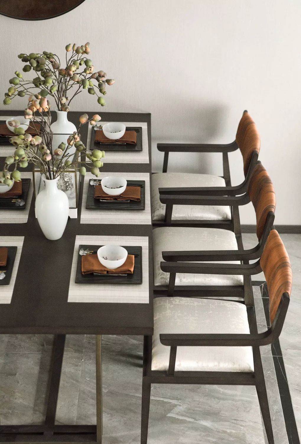 万科泉州金域滨江项目 | 新中式风格的优雅空间-15