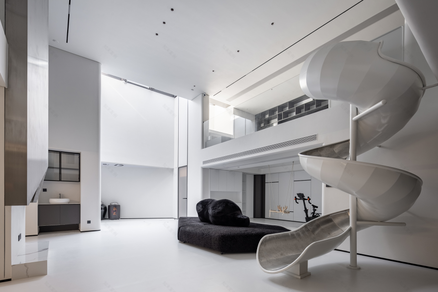 浙江极简美学别墅与自然共生丨中国浙江丨义乌拾嘉空间设计-9