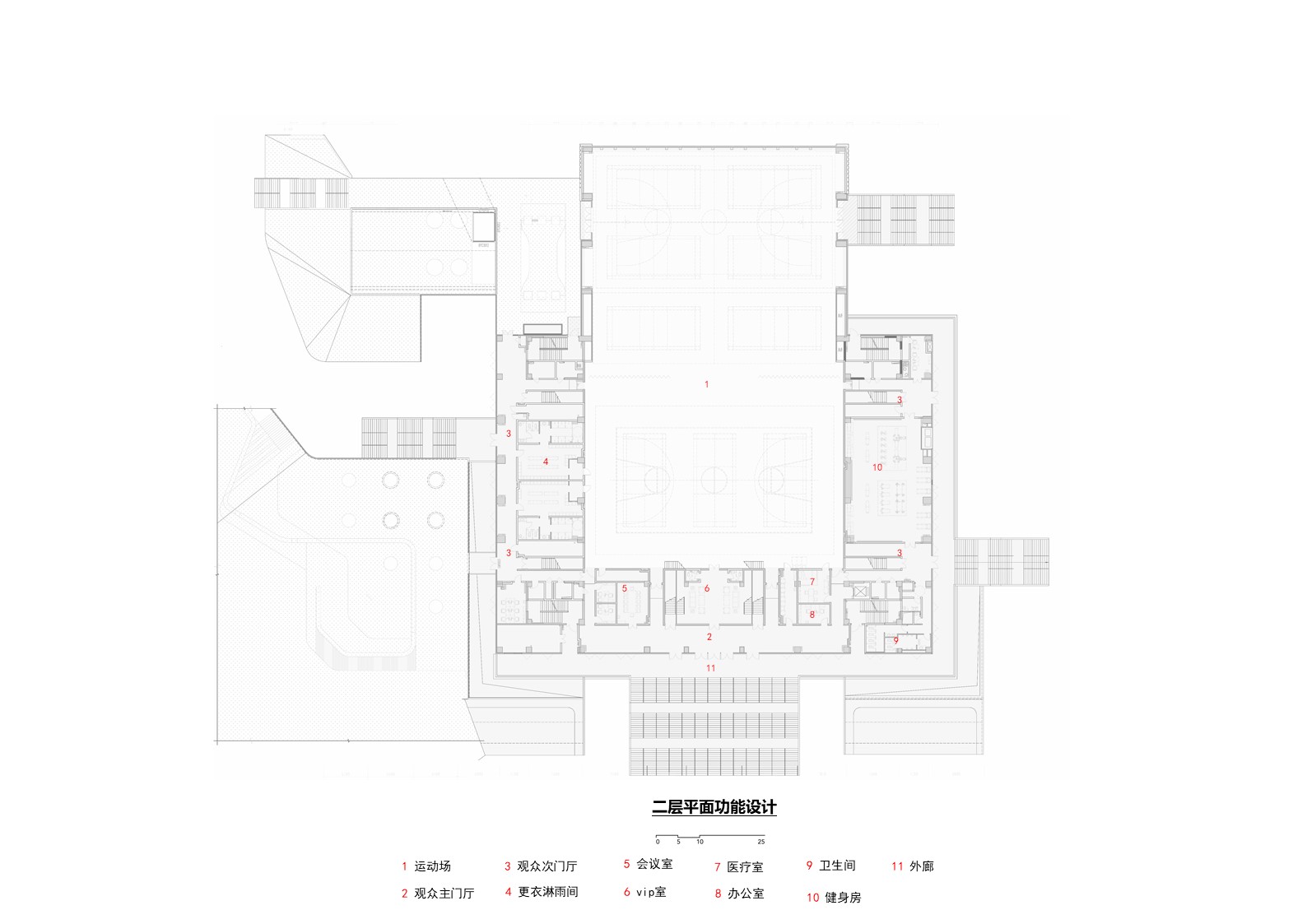 中建西南院新作：龙泉中学体育馆，多元转换-23