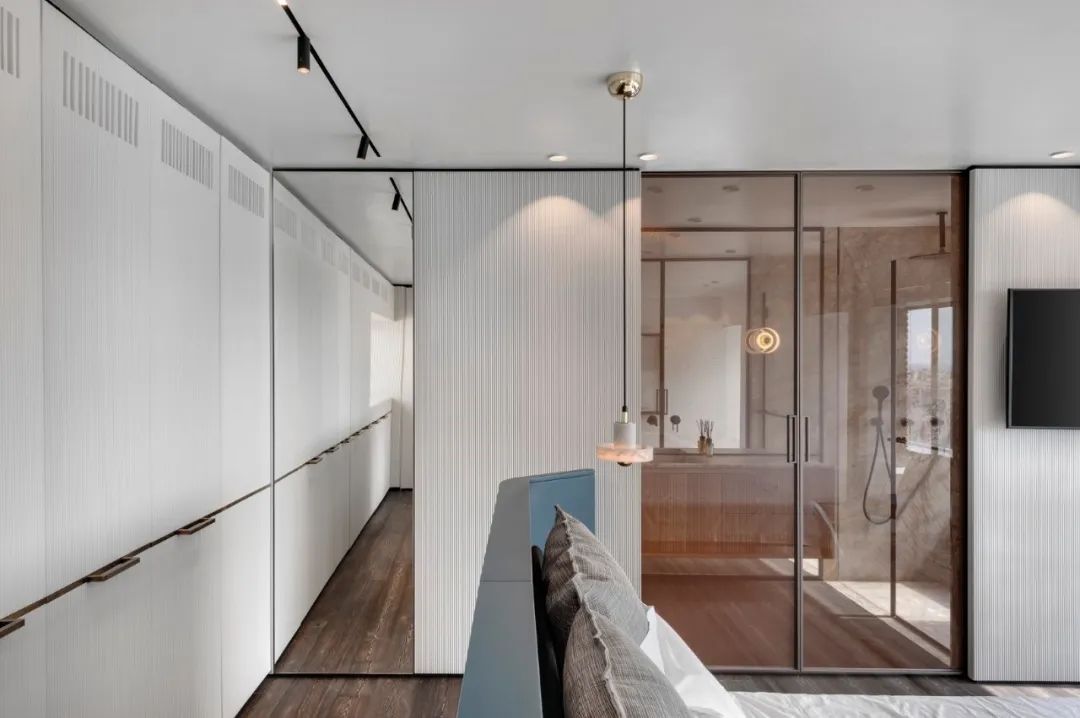 特拉维夫顶层住宅,黑白色调的时尚空间-67