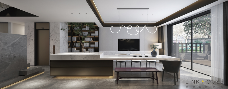 自然对话 · 广东佛山 500m² 别墅设计丨中国佛山丨H 空间全案设计公司-7