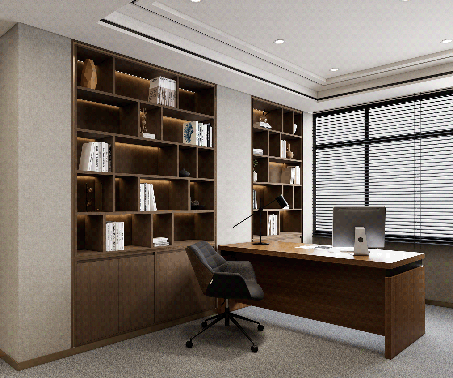 电蓝公司经理室丨越南胡志明市-5