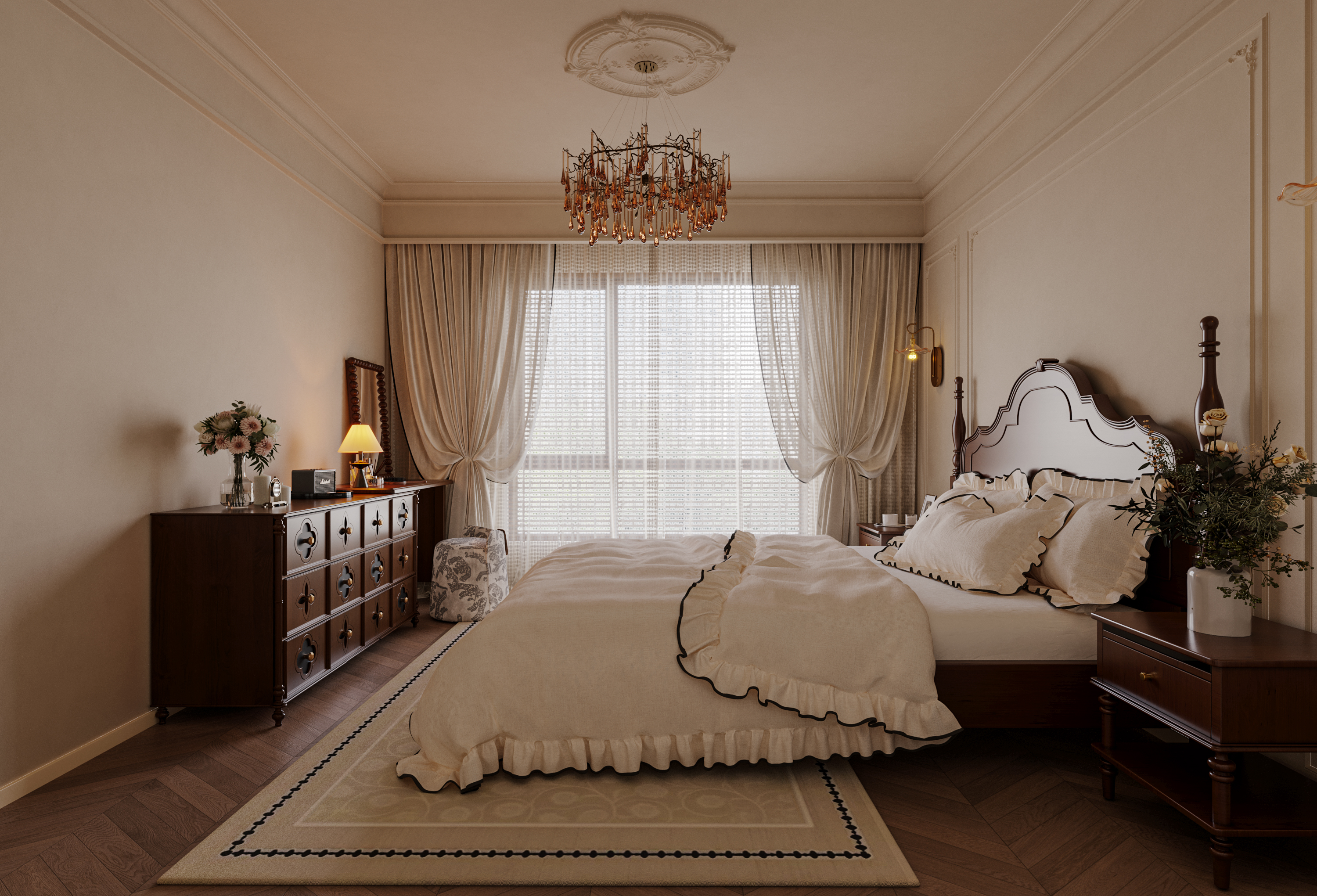 现代美式风家装：简约线条遇见舒适温度-5