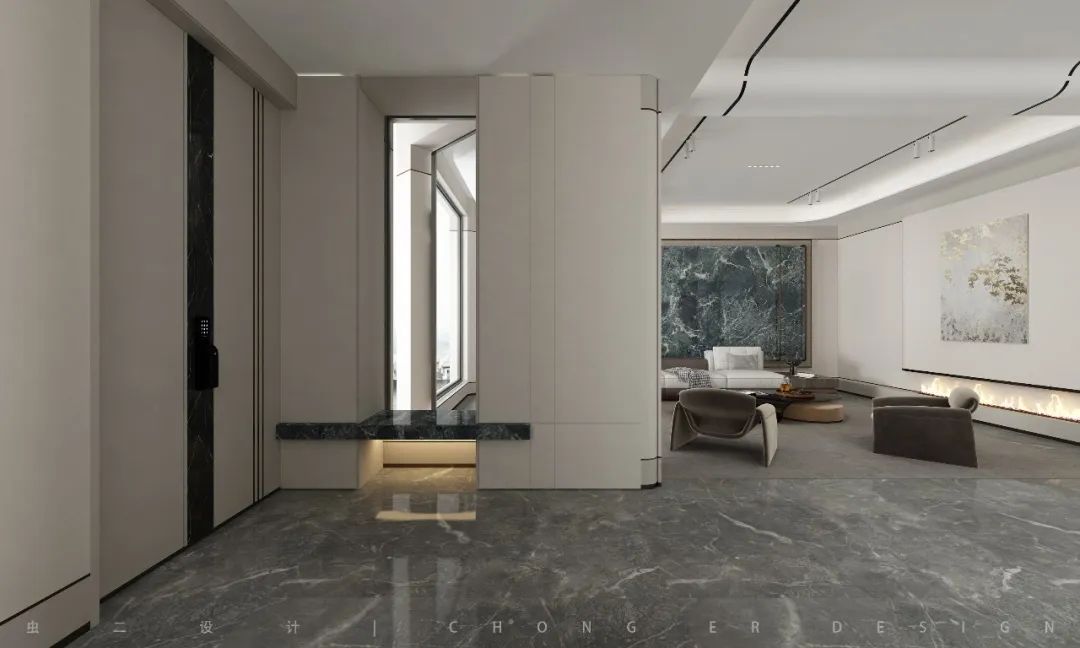 新泰铭流府邸别墅设计丨虫二设计-12