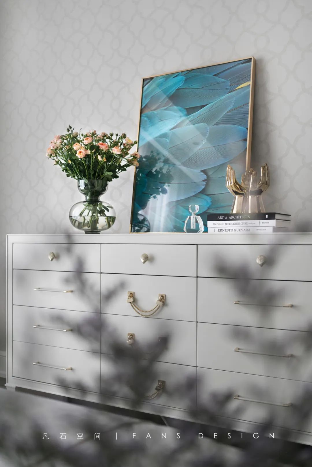 成都新婚夫妻时尚轻奢婚房设计-41