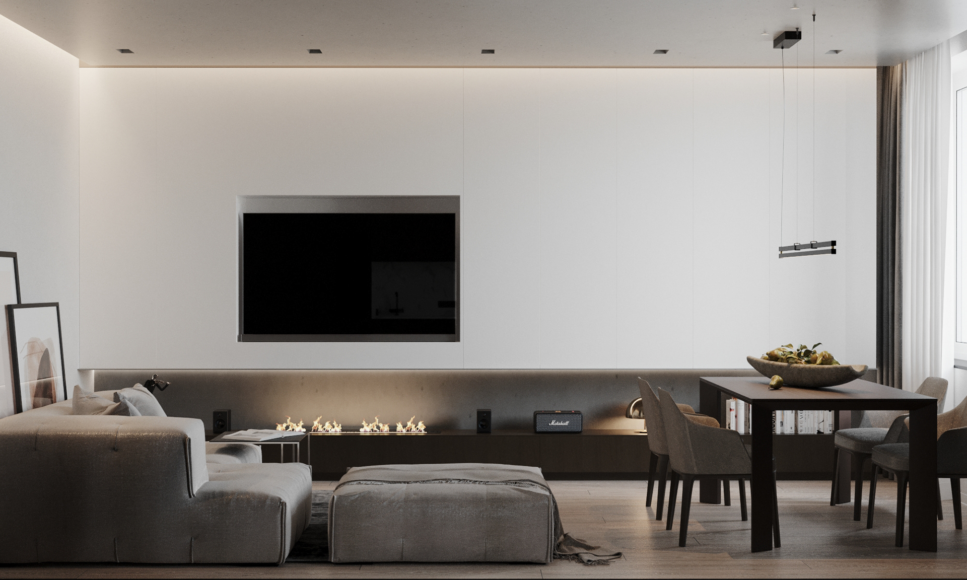 极致细节，白色调空间设计-0