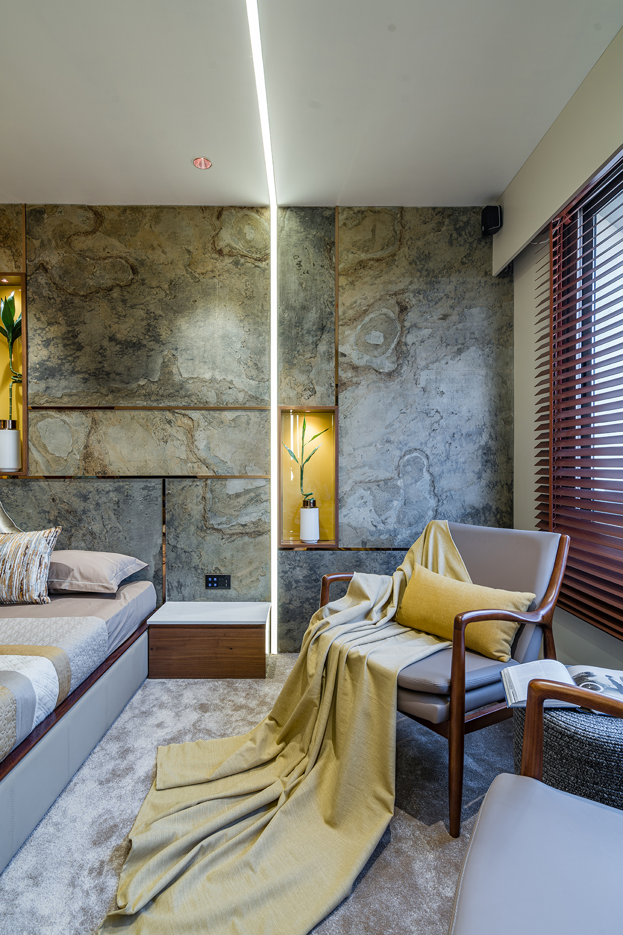 Aman 公寓室内设计丨印度丨Prashant Parmar Architect-11