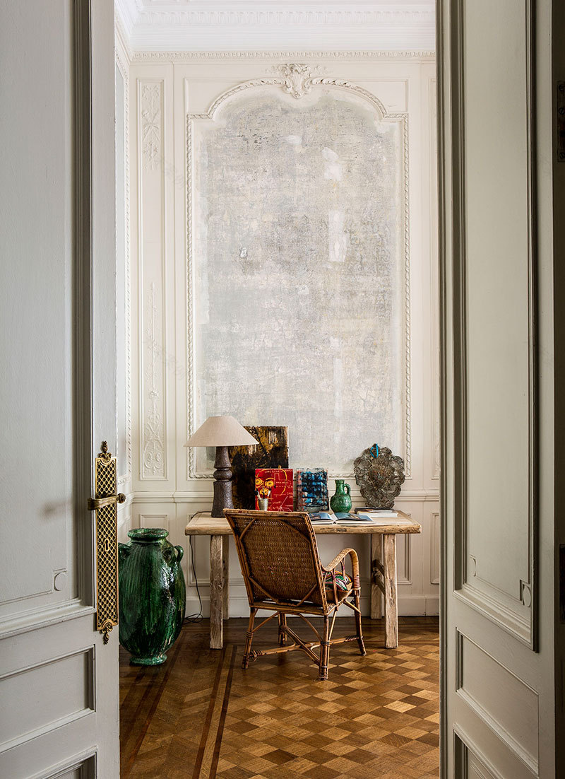 布鲁塞尔的法式公寓设计 | 现代与复古的完美融合-8