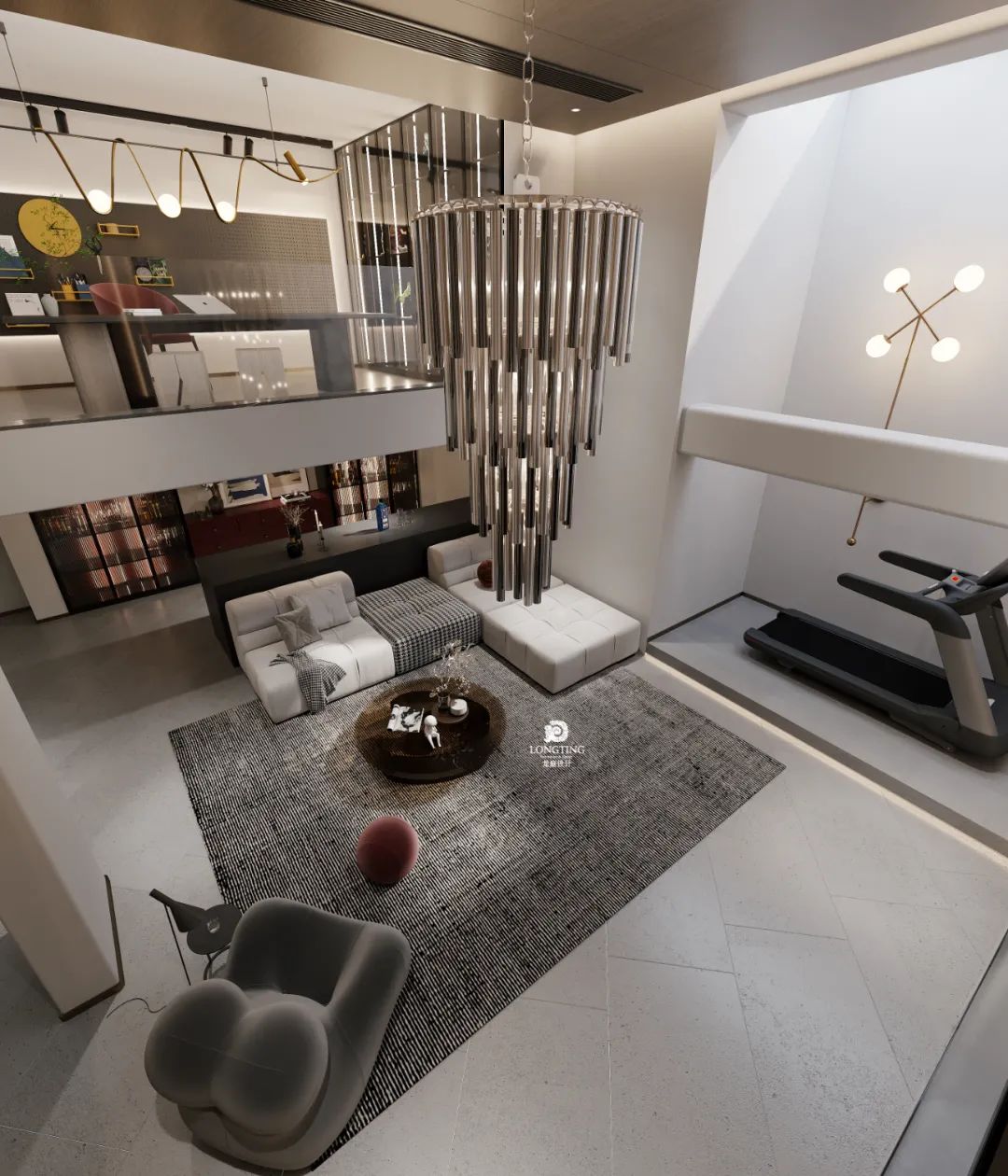 天际玖墅 328 方·漫步人生路的现代灰褐设计丨中国湖州丨湖州圣都装饰-6