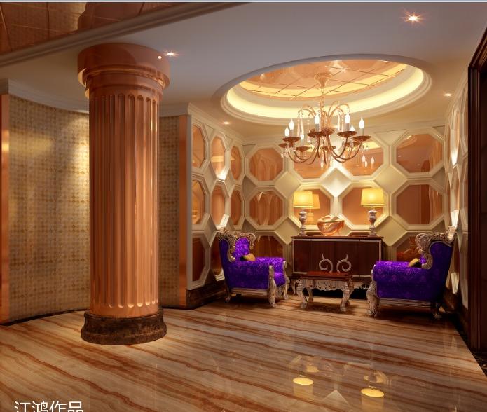 简约风格会所设计 融入自然元素-4