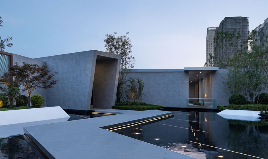 天津上实仰山 · 光影交错的现代景观设计丨中国天津-34