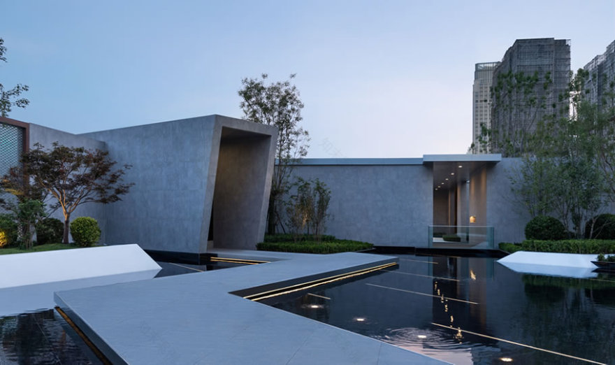 天津上实仰山 · 光影交错的现代景观设计丨中国天津-34