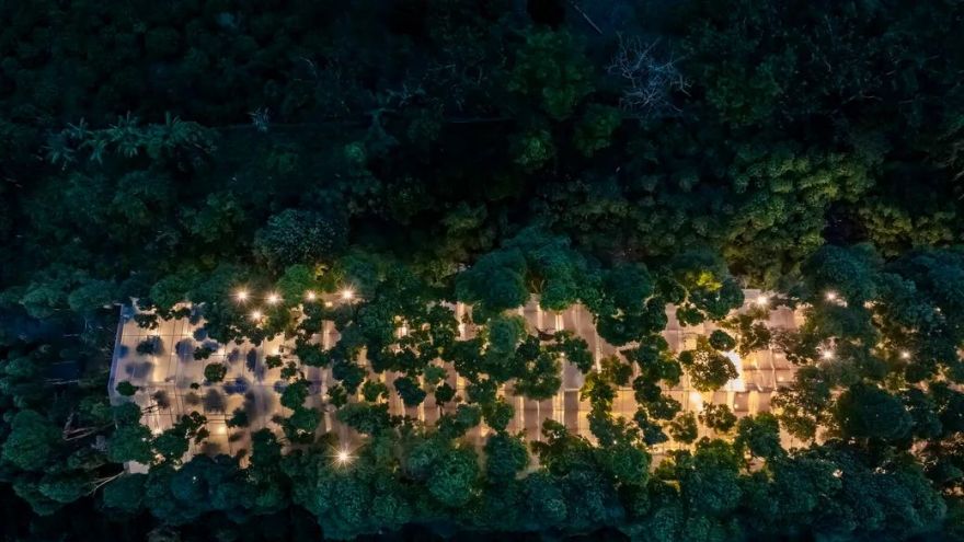 树与帘的摇曳:越南 MIX 餐厅丨The Bloom-11