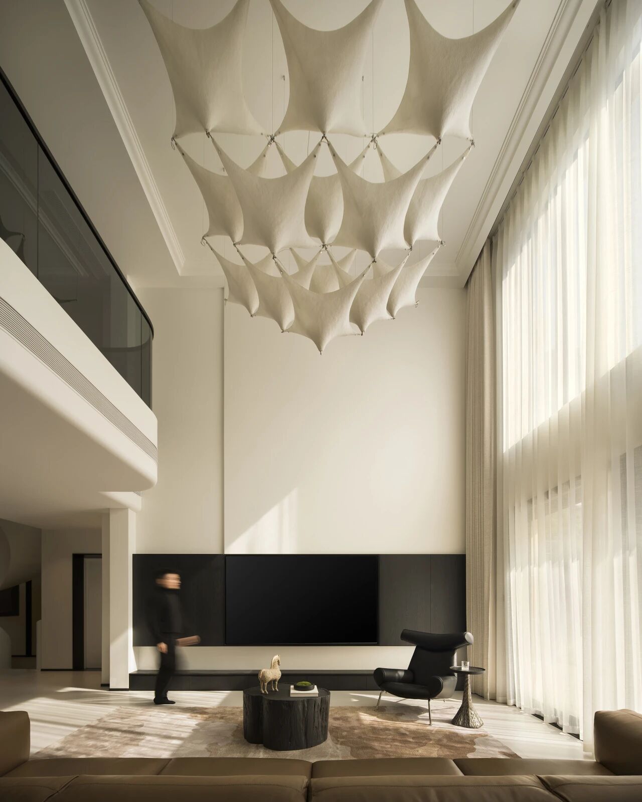 湖南长沙天麓别墅私宅丨中国长沙丨山乙山合-24