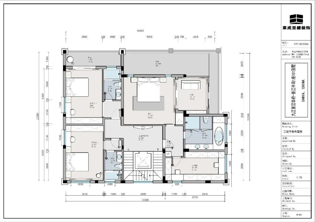 九江誉江华府现代轻奢别墅丨中国九江丨木美空间设计-37