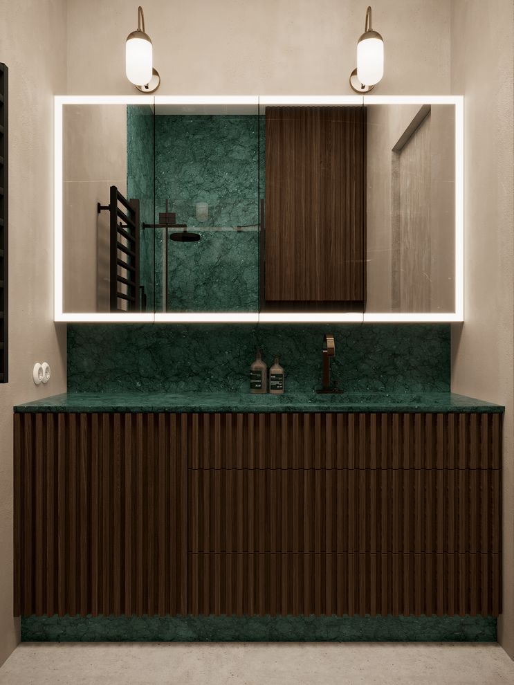 自然绿++ 白色，打造奢华空间设计-21