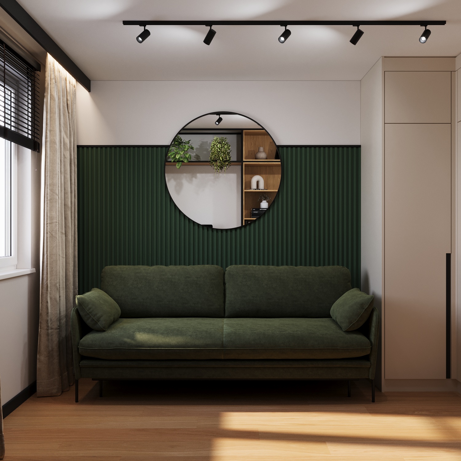 Earthy Elegance两居室公寓可视化项目丨波兰丨@nowakowska_interiors-36