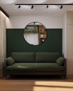 Earthy Elegance两居室公寓可视化项目丨波兰丨@nowakowska_interiors