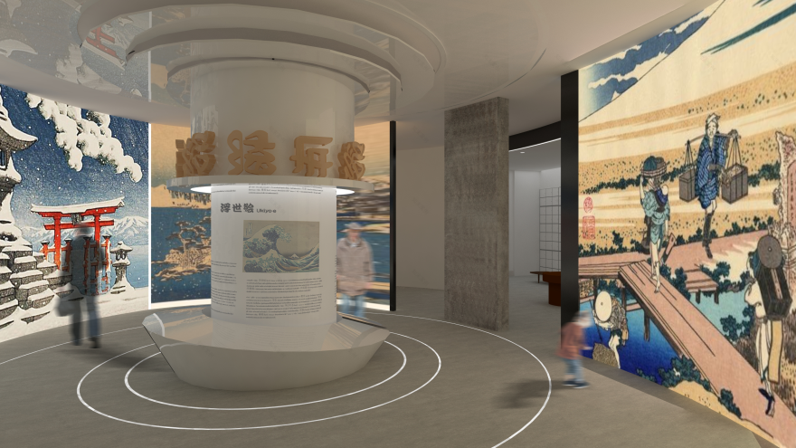 日本荻屋美术馆项目丨泰国艺术大学装饰艺术学院室内设计专业学生-4