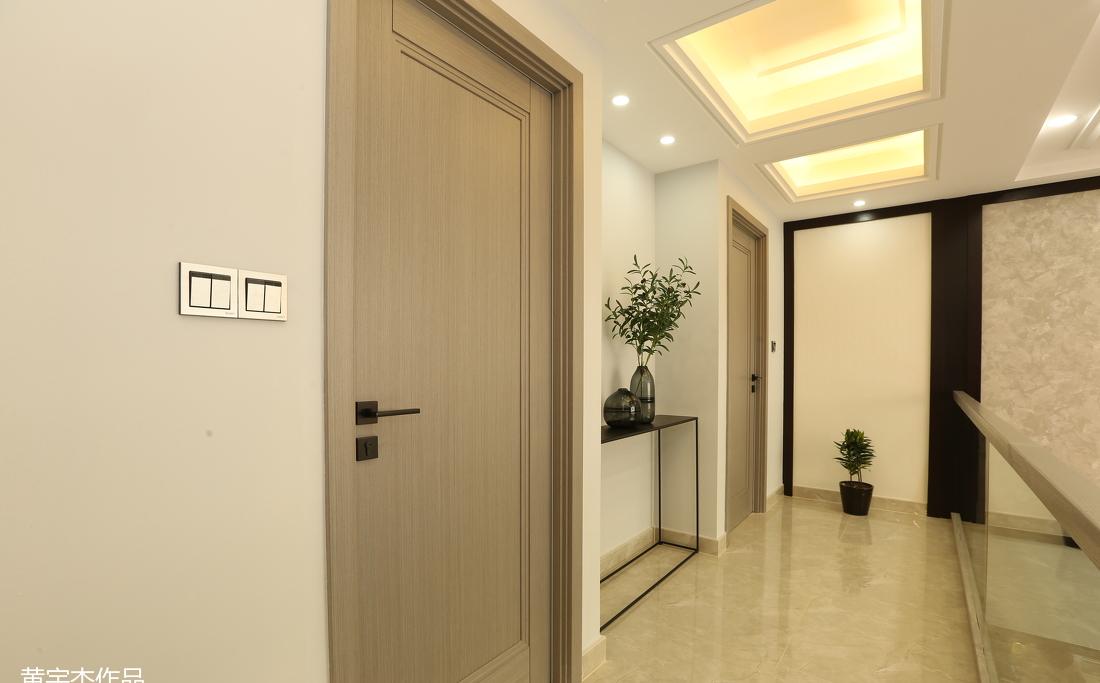 新塘现代实景家居,黑白灰诠释时尚潮流-12