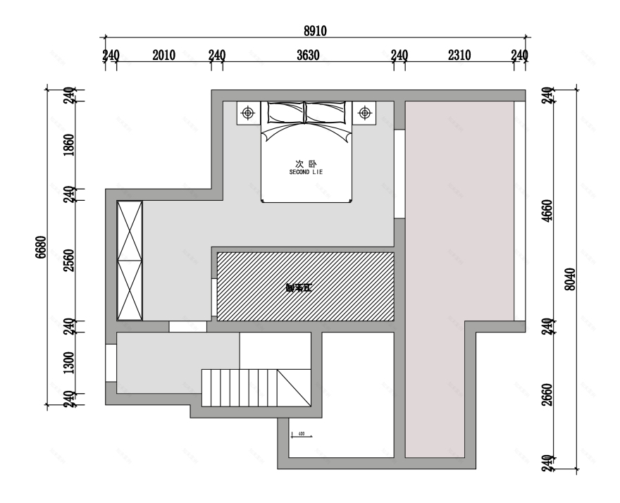 黑白灰简约住宅丨内舍软装陈书萧-6