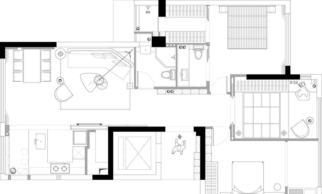 实用美观的现代家居设计丨聿见空间设计-21