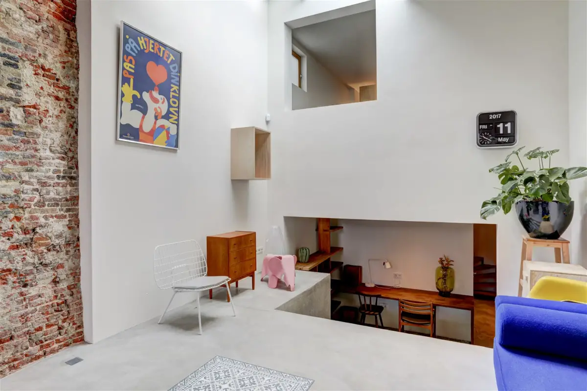 荷兰阿姆斯特丹工业风格 loft 改造-5