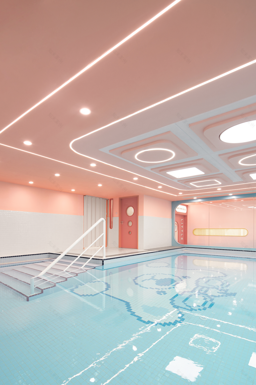 小北亲子游泳俱乐部丨中国上海丨杭州二向箔空间设计-105