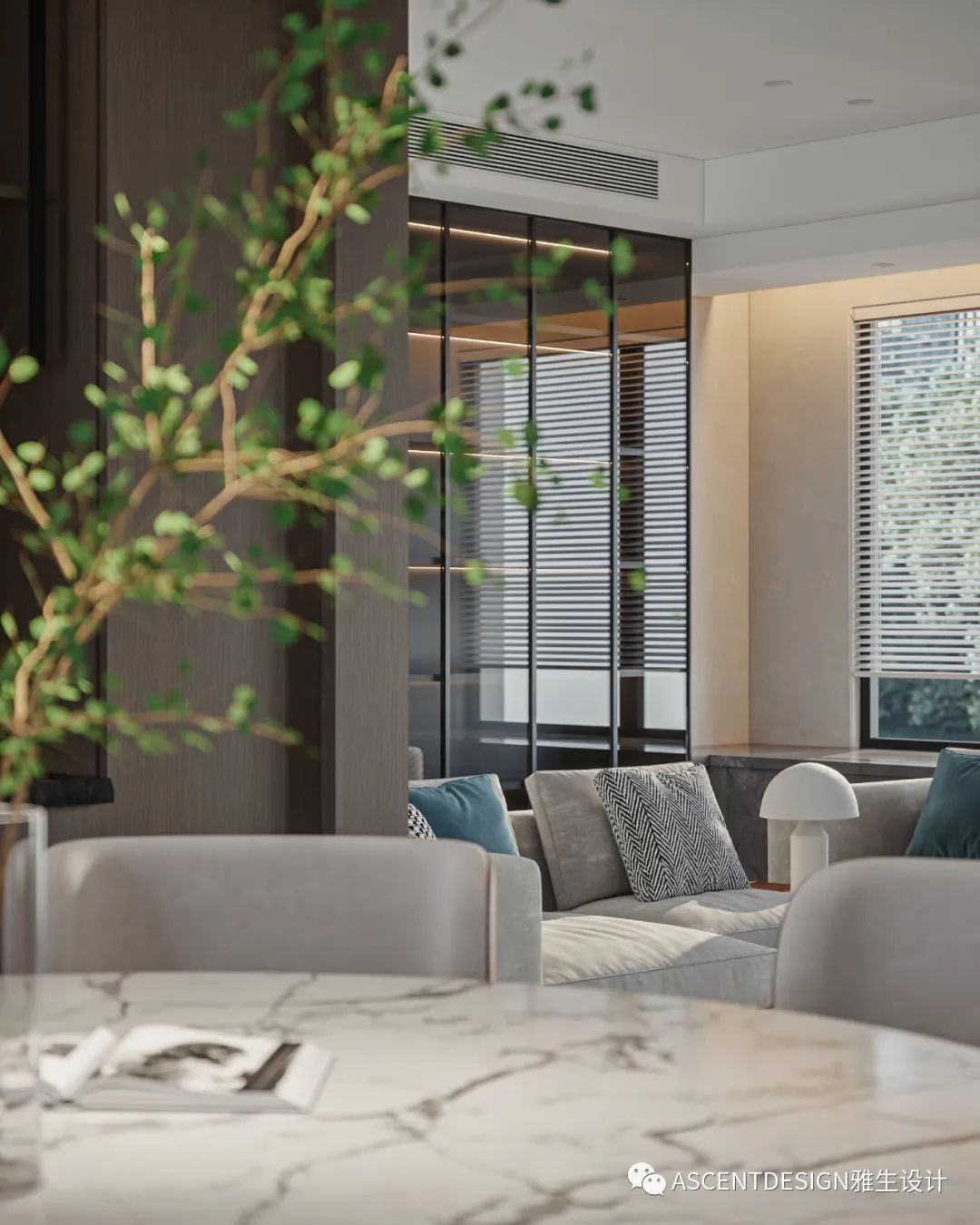 简约清欢，展现现代东方诗意的檀院之家-17