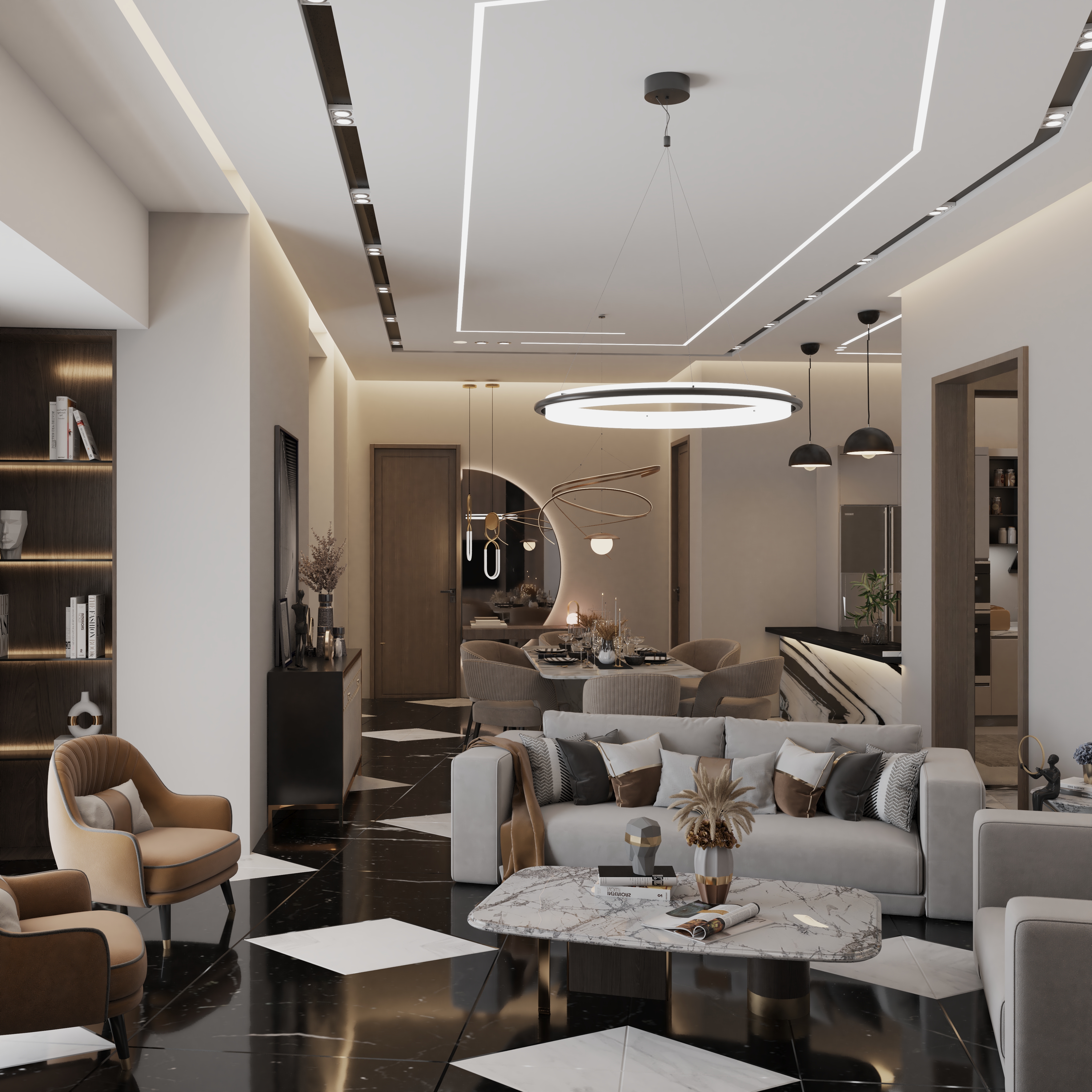 豪华居住空间丨Gamal Eissa Kamel-12