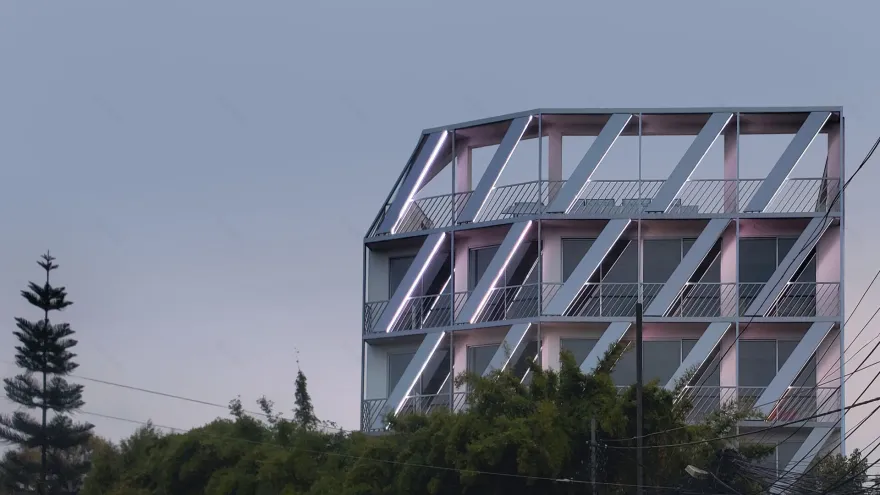 尼泊尔“对角线”公寓丨MAP-5