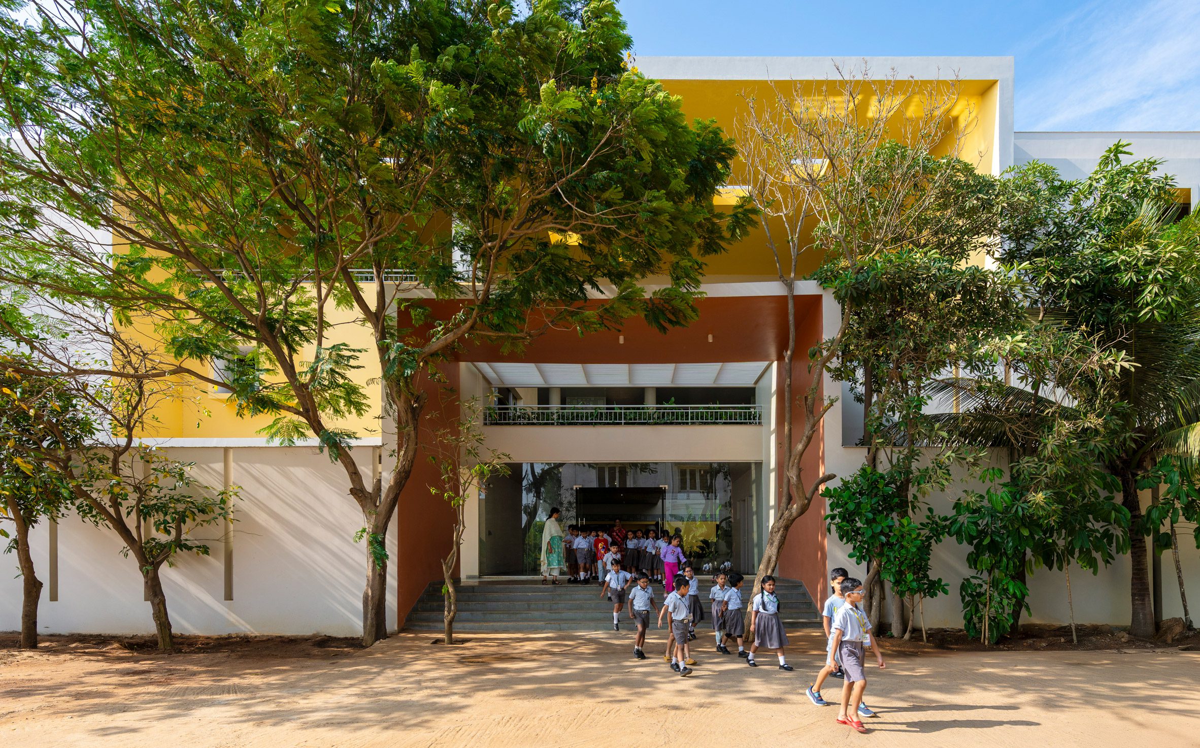 印度彩虹国际学校扩建项目丨Spacefiction Studio-7