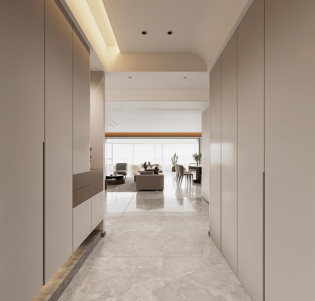 芜湖宜禾设计丨平层丨
美设奖×最佳居住空间奖（效果图）×无垠-0