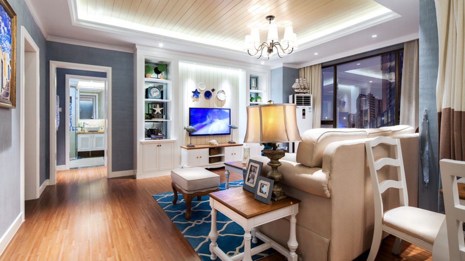 95㎡四川眉山凯旋国际广场c5户型样板间  创域设计-8