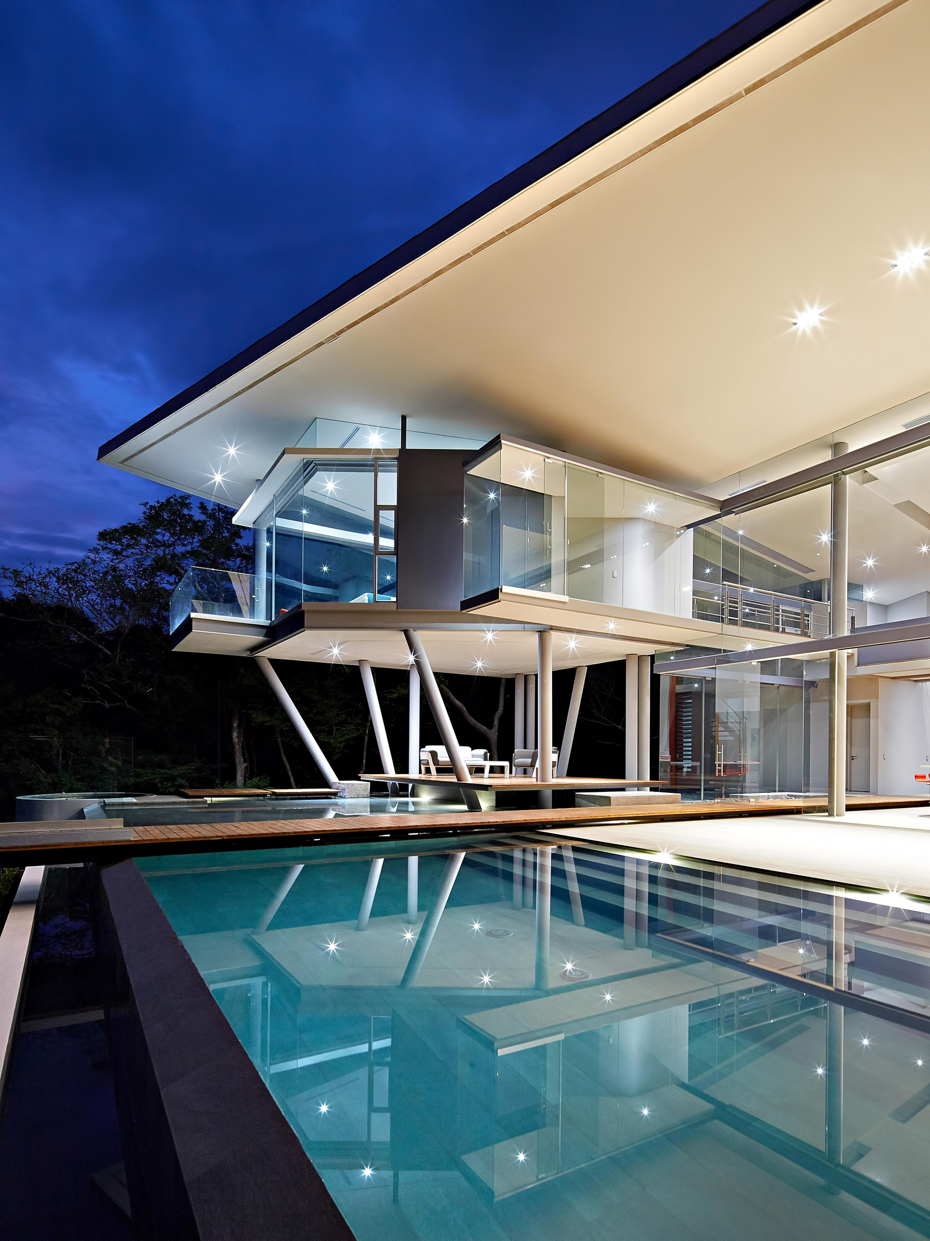 哥斯达黎加 现代豪华住宅-41