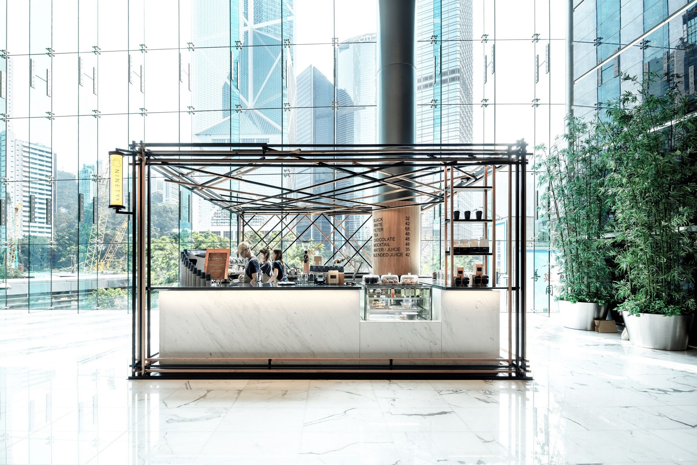 香港金融中心里的“竹签游戏”咖啡馆-8