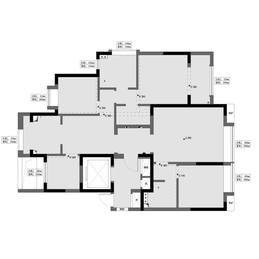 延续沉静 · 上海极简现代新房设计丨中国上海丨仝设计-24