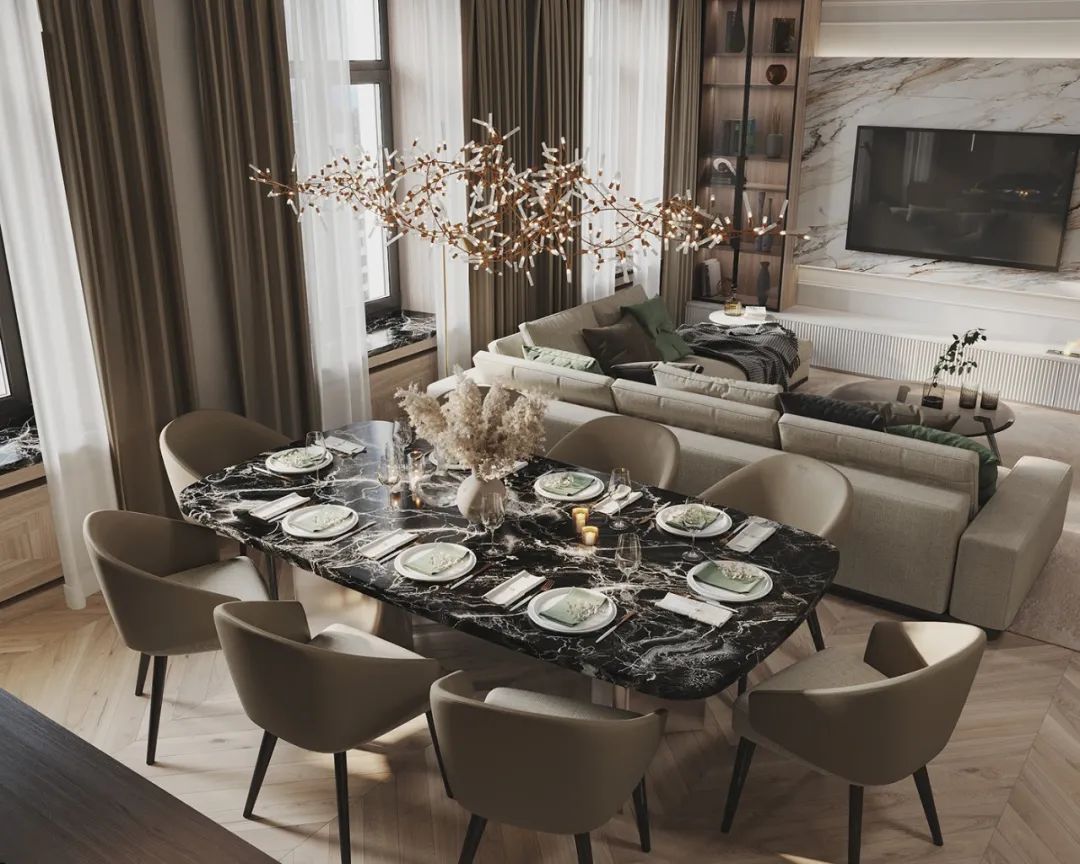 现代简奢诗意生活丨ksinteriors.ru-13