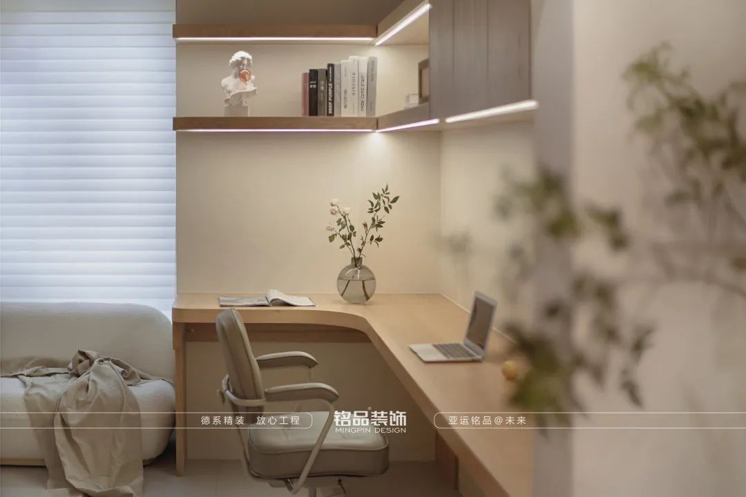 杭州奶油风住宅丨中国杭州丨铭品装饰-30