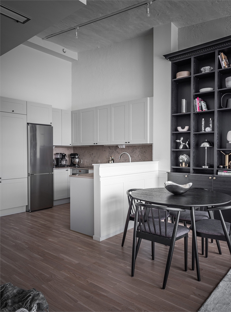 斯德哥尔摩前工厂建筑中的纯北欧风格内饰-15