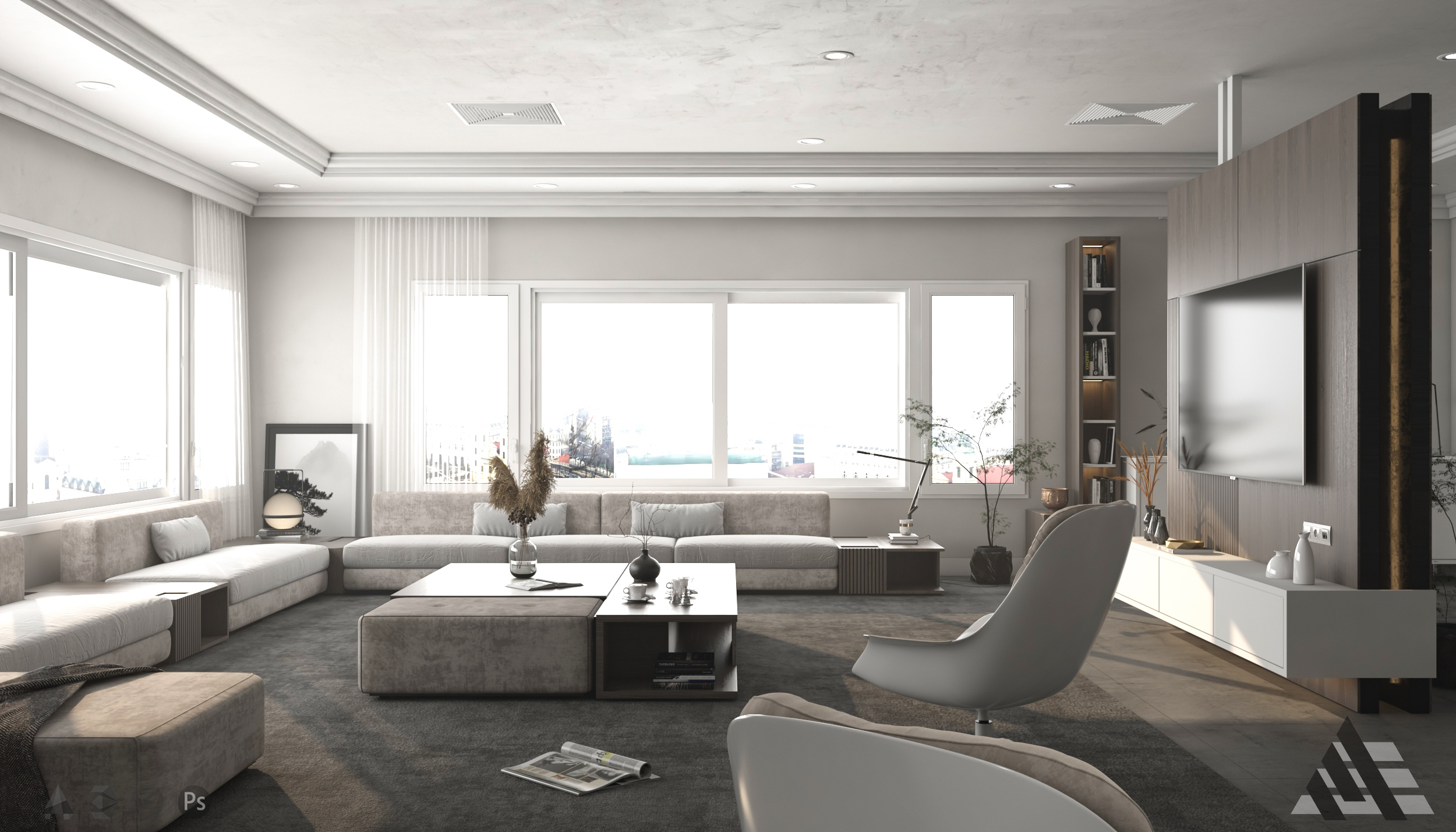 客厅 03丨MOSTAFA ELELAIMY-5