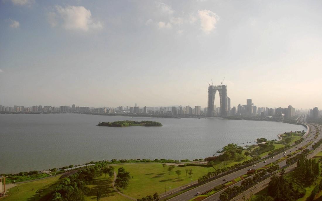 苏州园区观景大平层，多文化混搭的家-24