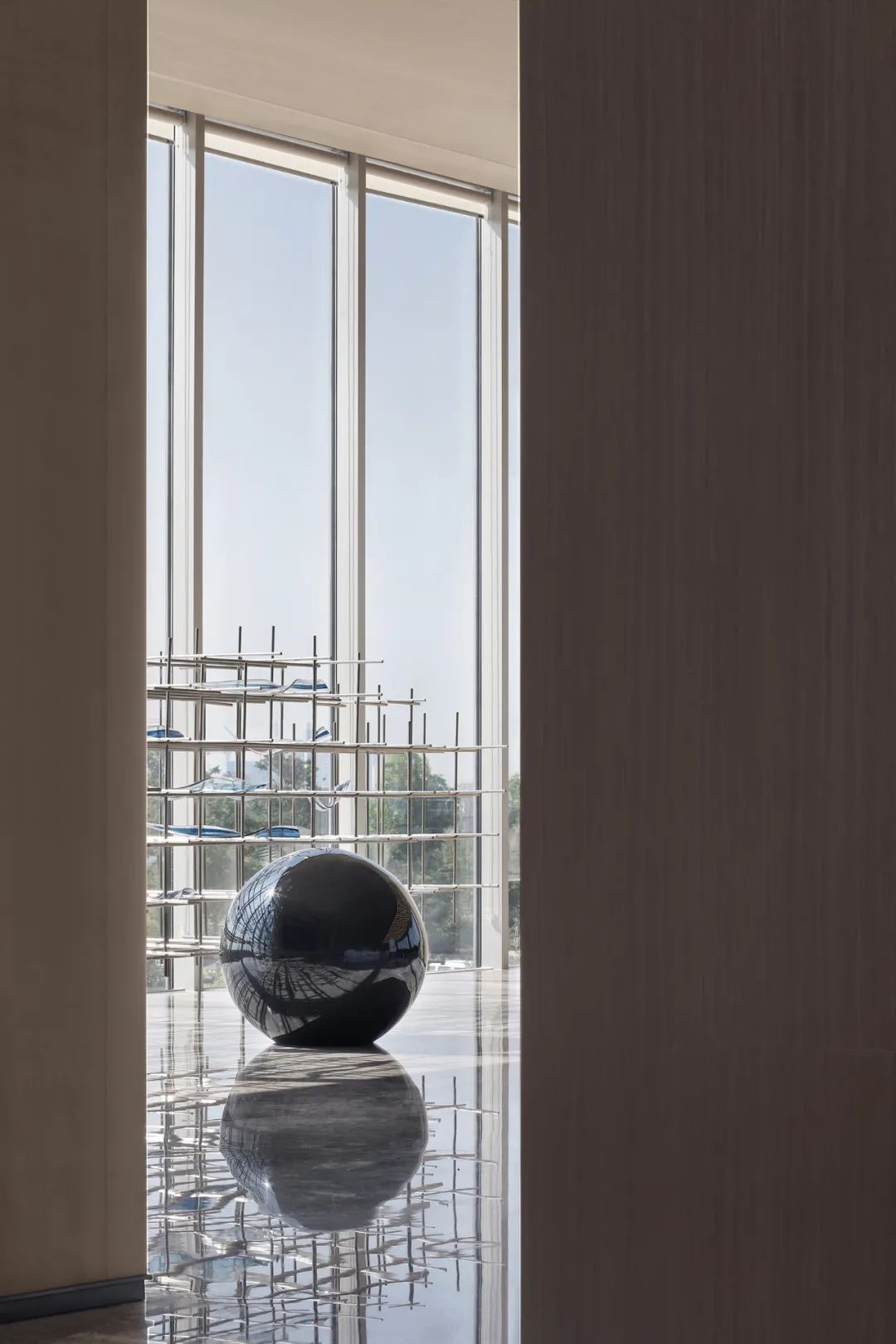 协信天骄观澜售楼处 | 水光之韵,自然之美-23