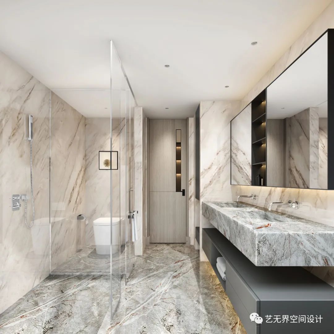 深圳纯水岸现代大平层丨中国深圳丨艺无界&壹貮创意-46