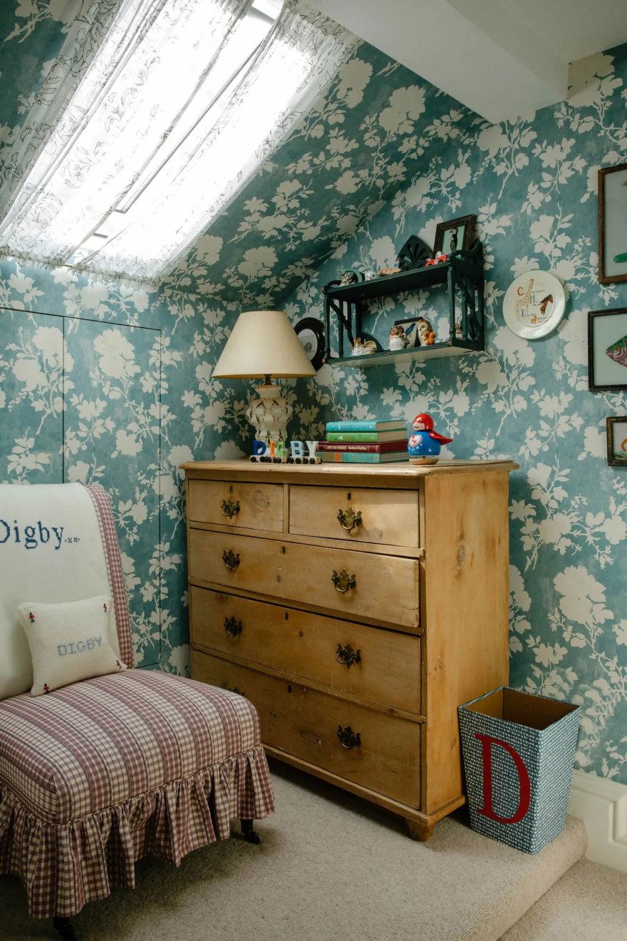 伦敦南部的彩色英伦风大宅-18