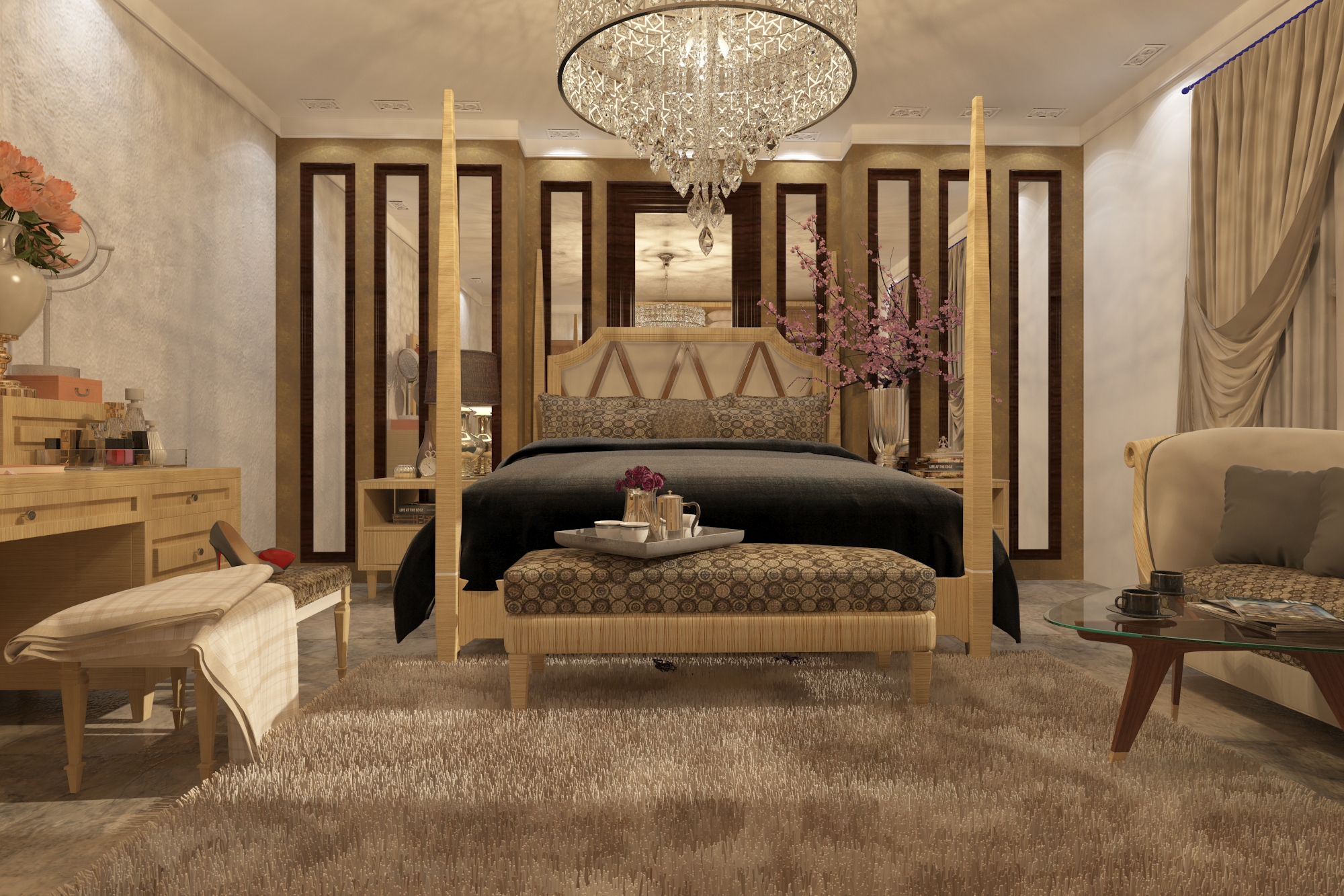 Modern Bedroom 3D Design 2016-3